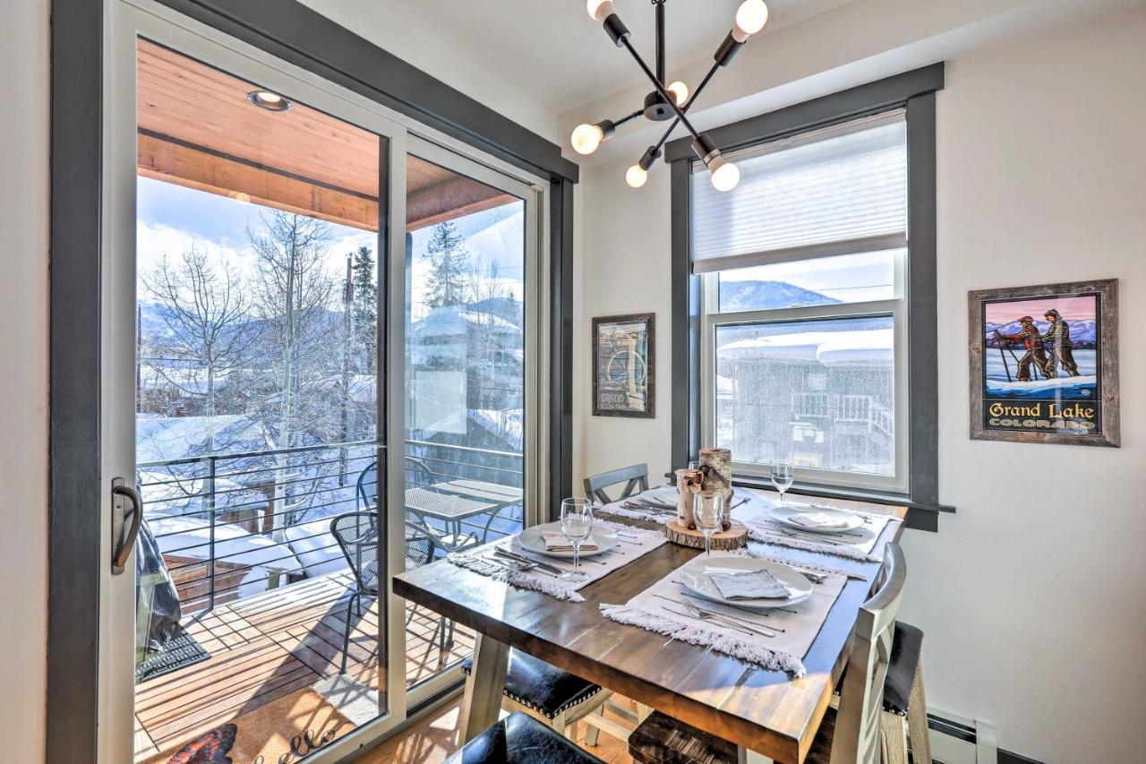 Modern Mountain Getaway, Walk To Grand Lake! Esterno foto